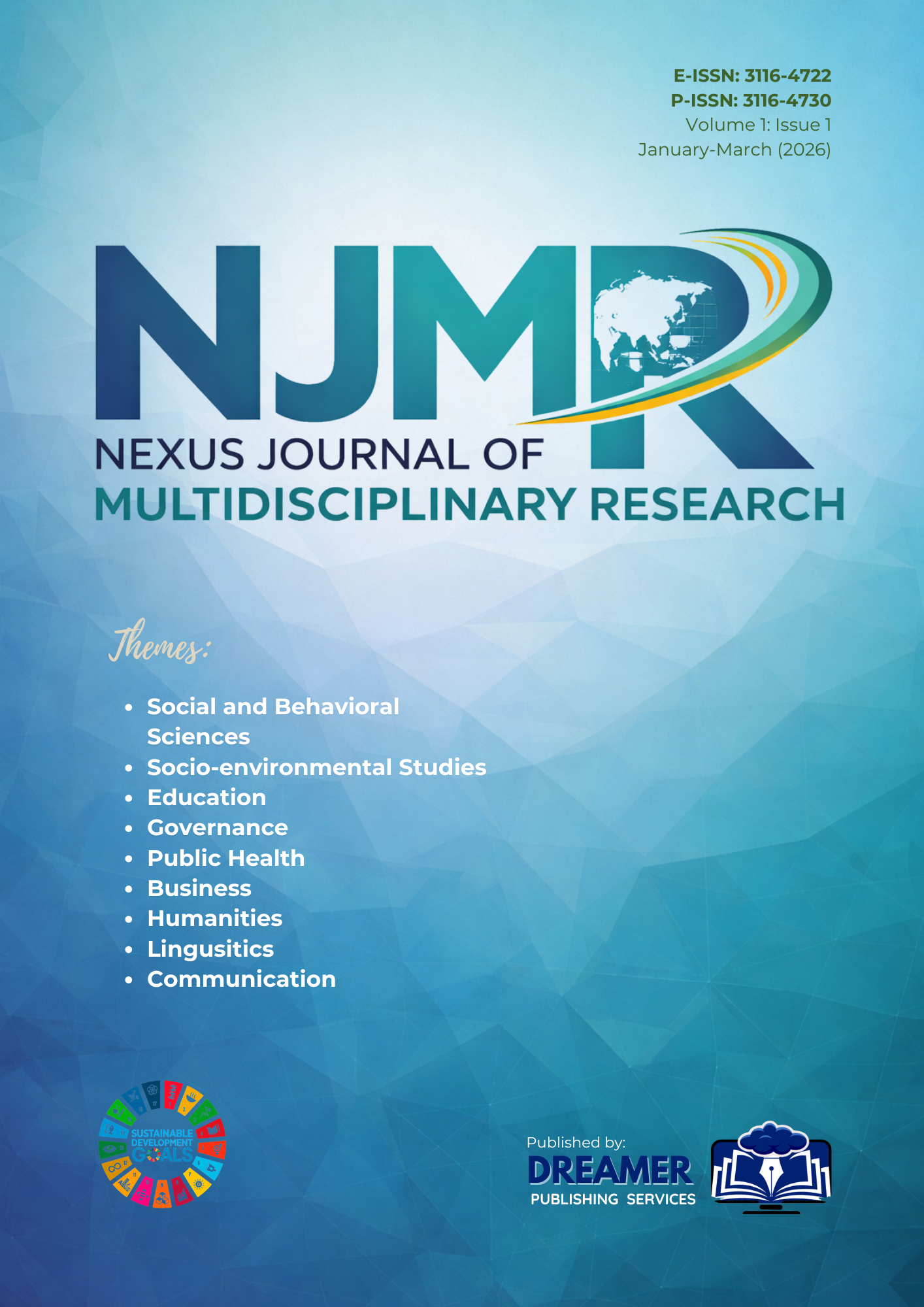 NJMR is internationally registered with P-ISSN: 3116-4730 and E-ISSN: 3116-4722.